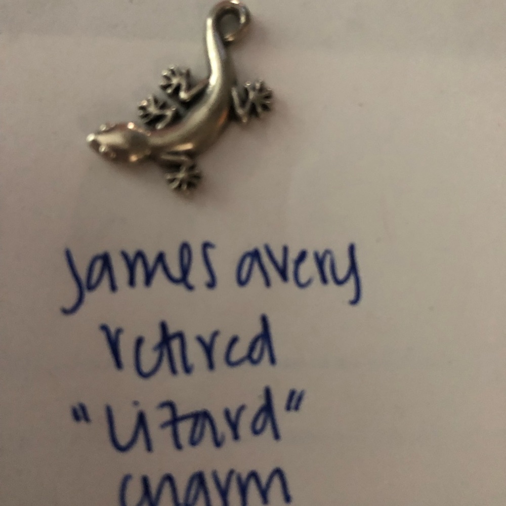 Lizard RETIRED James avery charm